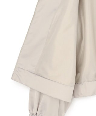 ICB 【2WAY】 ダルグロッシーサテン ボウタイ付きブルゾン トープ