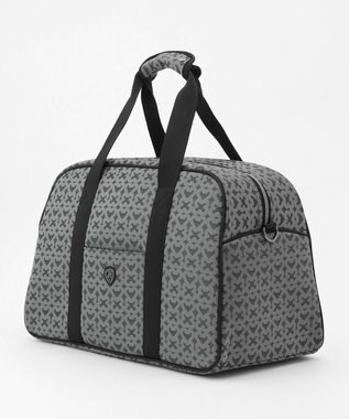 23区GOLF 【UNISEX】モノグラムボストンバッグ　シューズ収納付きの大容量　ショルダー持ちも可能 ブラック系5