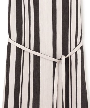 JOSEPH ジョゼフストライプ　ドレス Oyster White/ Black