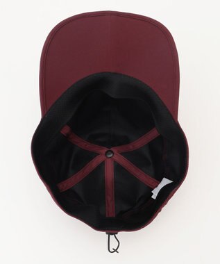 JOSEPH ABBOUD MOUNTAIN 【軽量・折り畳み】ドライ2wayストレッチキャップ ワイン系