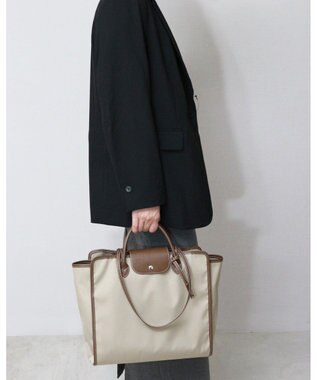 MORROW by thank 新色追加！【A4サイズ収納可/軽量】NYC BAG 2way バッグ ベージュ