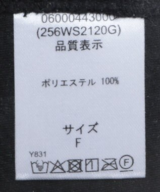 Green Parks ■ＥＳＣＡＲ　エンボスＶネックワンピース Black