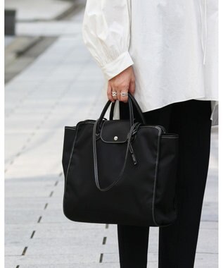 MORROW by thank 新色追加！【A4サイズ収納可/軽量】NYC BAG 2way バッグ ブラック