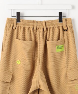 PW CIRCULUS 【GOLF OUT掲載アイテム】【MEN】ワッフルカーゴショーツ ゴルフ ベージュ系