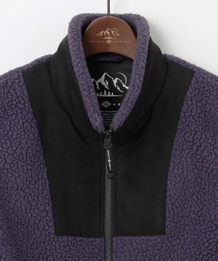 JOSEPH ABBOUD MOUNTAIN 【Eco素材/ライナードッキング対応】ポーラテック ボアフリース ベスト パープル系