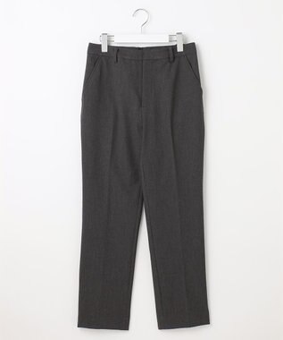 J.PRESS LADIES L 【WEB限定カラーあり・洗える】T/Rアルガンシルク テーパード パンツ グレー系