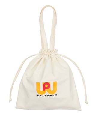 WEGO 【SCHOOLITEM】ワールドペガサスコラボマルチキンチャク オフホワイト