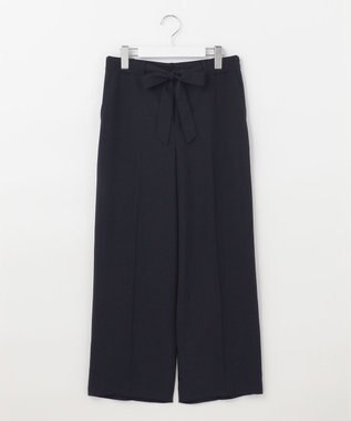 J.PRESS LADIES 【洗える・接触冷感】マルソースパンボイル パンツ ネイビー系