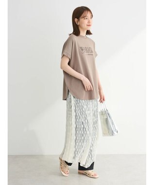 Green Parks ・ＥＬＥＮＣＡＲＥ　ＤＵＥ　レースアシンメトリースカート Ivory