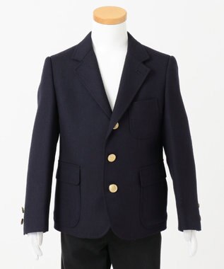J.PRESS KIDS 【120-130cm】ウールサージ ブレザー ネイビー系