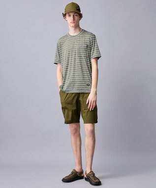 JOSEPH ABBOUD MOUNTAIN クールスキンボーダー Ｔシャツ カーキ系2