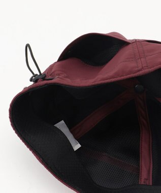 JOSEPH ABBOUD MOUNTAIN 【軽量・折り畳み】ドライ2wayストレッチキャップ ワイン系