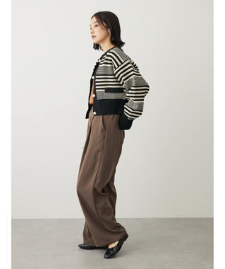 Green Parks ・ＥＬＥＮＣＡＲＥ　ＤＵＥ　ワイドパンツ Brown