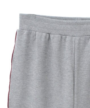 CRAFT STANDARD BOUTIQUE 配色メローパンツ Gray Mixture