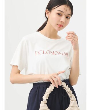 earth music&ecology ＥＣＬＯＳＩＯＮＡＲ　半袖ＴＥＥ Off White