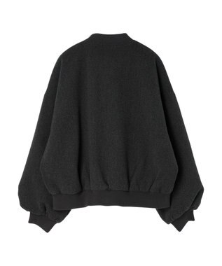 Green Parks ・ＥＬＥＮＣＡＲＥ　ＤＵＥ　ウールライクブルゾン Charcoal Gray