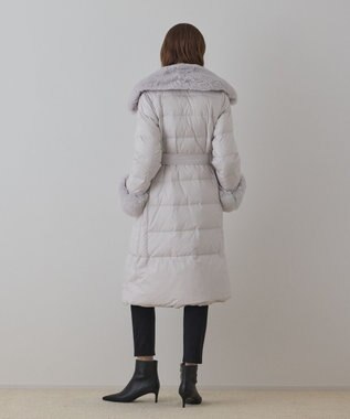 GRACE CONTINENTAL ファーカラーロングダウン キナリ