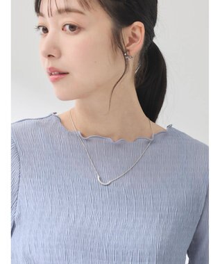 earth music&ecology シアープルオーバー Blue