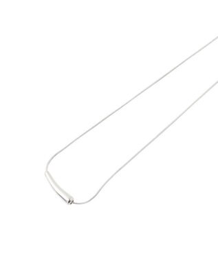 Green Parks ・ＨＡＬＦ　ＴＩＭＥ　サージカルパイプネックレス Silver