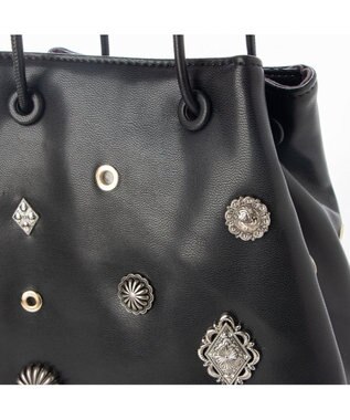 UNBILLION 【テレビ ドラマ着用アイテム】カカトゥ kakatoo / スタッズボンディングショルダー ブラック