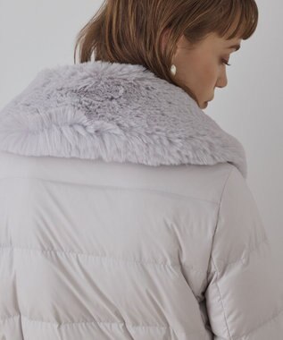 GRACE CONTINENTAL ファーカラーロングダウン キナリ