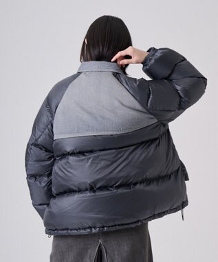 Ripo trenta anni P/W DENIM DOWN JK GRAY