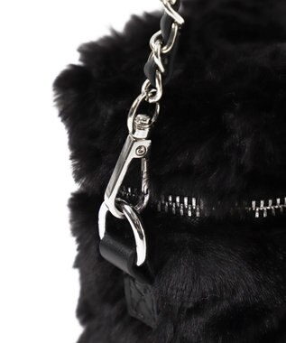 WEGO ファーバニティショルダー ブラック