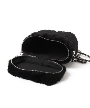 WEGO ファーバニティショルダー ブラック