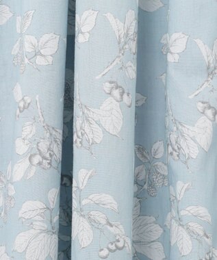 ANY 【手洗い可能】レトロギャザーワンピース サックス