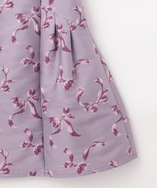 TOCCA 【洗える】RIBBON WALTZ ドレス ライラック系