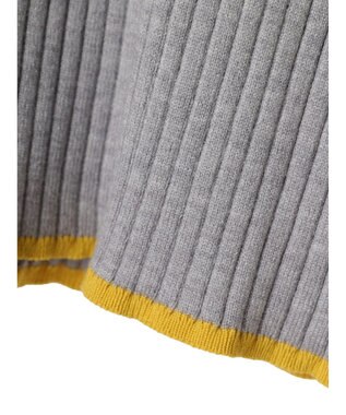 Green Parks ・ＥＬＥＮＣＡＲＥ　ＤＵＥ　ハイショクリブハイネックニット Gray Mixture