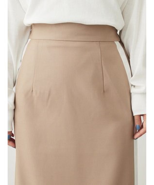 Green Parks ・ＥＬＥＮＣＡＲＥ　ＤＵＥ　サイドラインナロースカート Beige