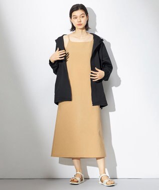 HELLY HANSEN ショートスリーブマリンリゾートワンピース サンライズベージュ