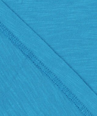 JOSEPH ABBOUD MOUNTAIN 【SPACE／UNISEX】オーガニックコットン ロゴＴシャツ ターコイズブルー系