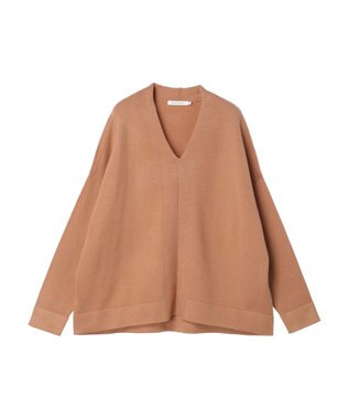 AMERICAN HOLIC バイパチＶネックニットプルオーバー Pink Beige