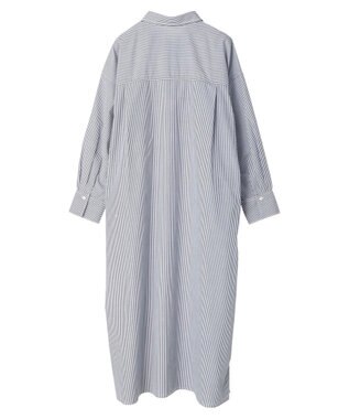 Green Parks アソートシャツワンピース Stripe Navy