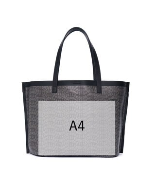 PELLE BORSA ミディアムトート Grise グリーズ 9111 ブラック