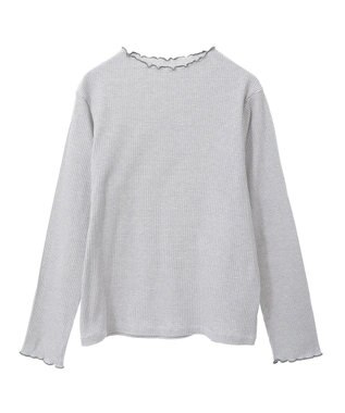 AMERICAN HOLIC 針抜きテレコカットプルオーバー Gray