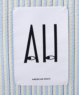 AMERICAN HOLIC パテッドホリホリトートバッグ2 Sax