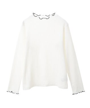 AMERICAN HOLIC 針抜きテレコカットプルオーバー Ivory