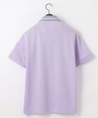 JOSEPH ABBOUD 【愛されて20年！オーガニックコットン使用】ダディ ポロシャツ ライラック系