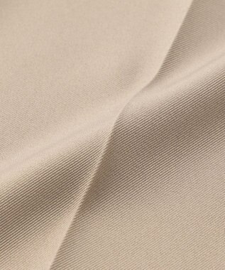 UNFILO ウールライクツイル ワイドパンツ ベージュ