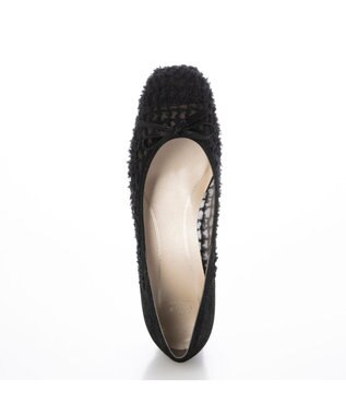 Riz raffinee <Riz raffinee>スクエアトゥリボンパンプス ブラック