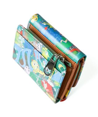 tsumori chisato CARRY カモフラージュサファリ　ミニ財布 グリーン