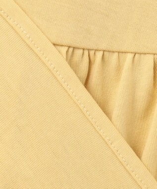 Feroux 【UVケア】ティアードチュニック Tシャツ ライトイエロー系