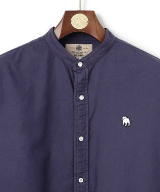 J.PRESS MEN このさりげなさが大人気【IVY COLLECTION】【UNISEX】バックブルオックスガーメントダイ シャツ ネイビー系