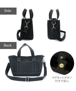 PET PARADISE Ｌｅｅお散歩バッグ ショルダー《ブラック》 (25×23cm) 黒