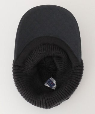 23区GOLF 【WOMEN】つば付きニット キャップ ブラック系