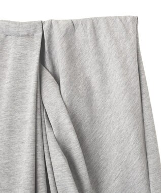 CRAFT STANDARD BOUTIQUE フロントタックドレープワイドパンツ Gray Mixture