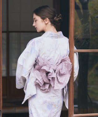 Maison de FLEUR フローラル浴衣 Multi